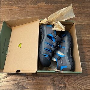 Keen Blue and Gray Sandals with Durable Design